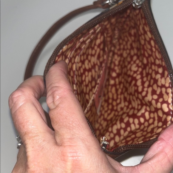 Fossil Floral Pattern Wristlet - Brown and Red - Picture 8 of 15